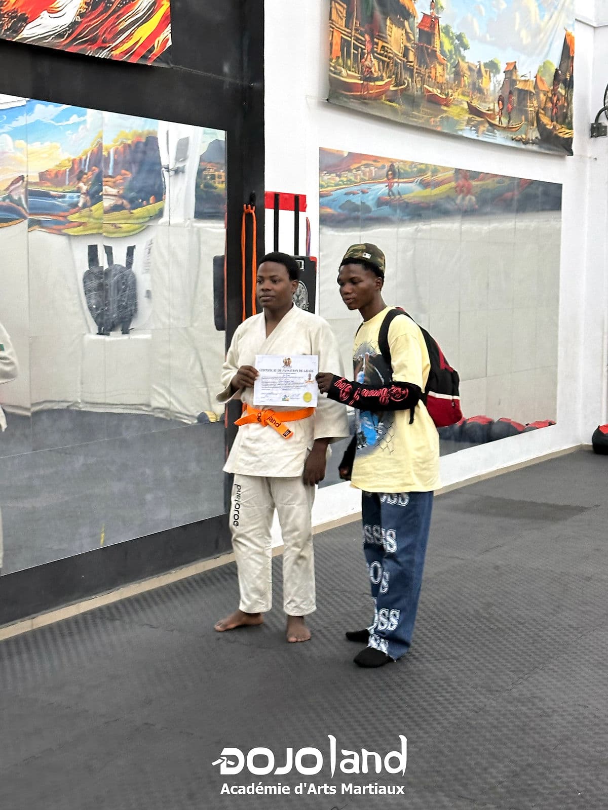 Cérémonie de remise des ceintures de Judo à DojoLand : Célébrer le dévouement et la croissance