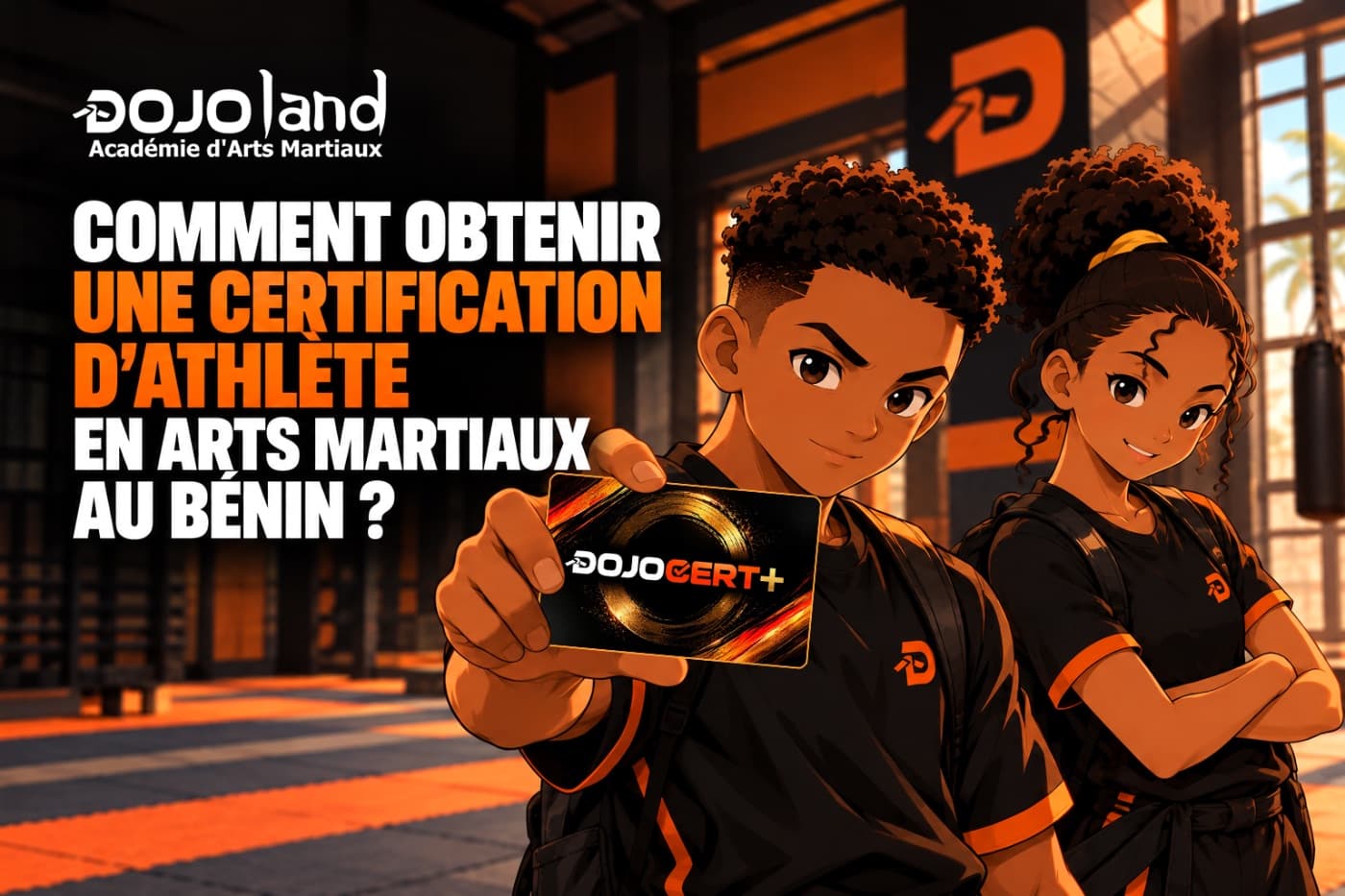 How to get a martial arts athlete certification in Benin