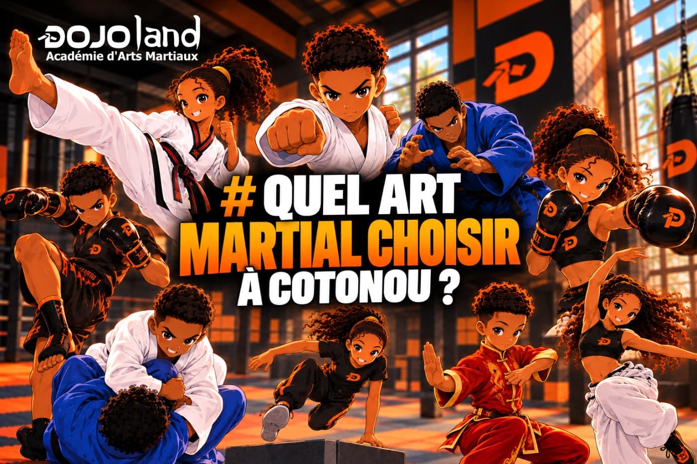 Which martial art should you choose in Cotonou?